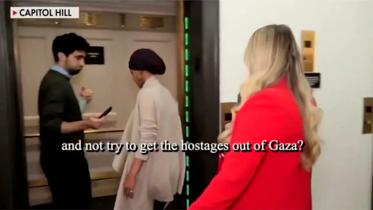 Ilhan Omar Calls Reporter "Crazy Lady" For Asking Why She Doesn't Support Israel Defending Itself