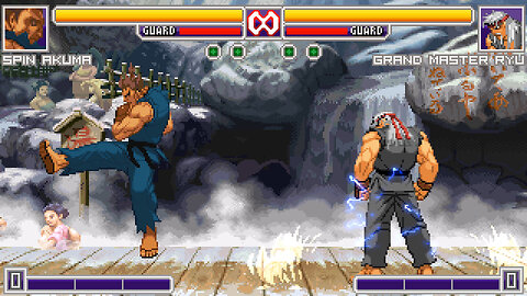 MUGEN - Spin Akuma vs. Grand Master Ryu - Download