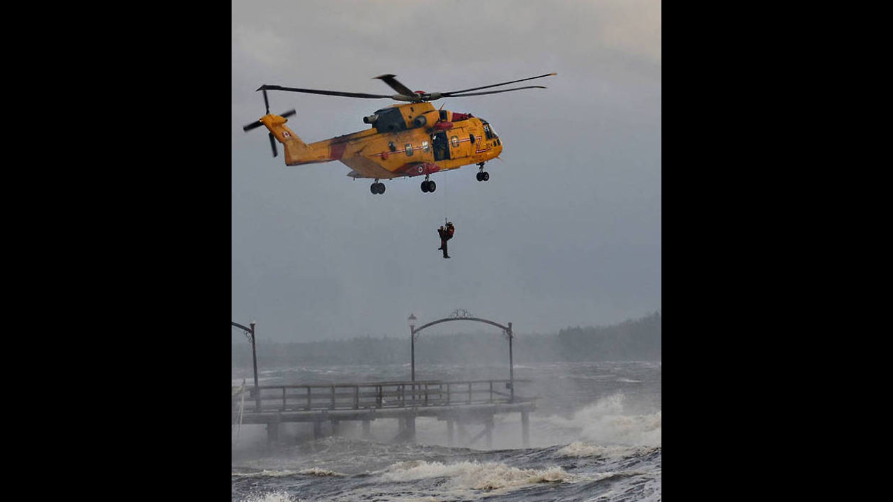 Horrific storm destroys 100 year old landmark pier