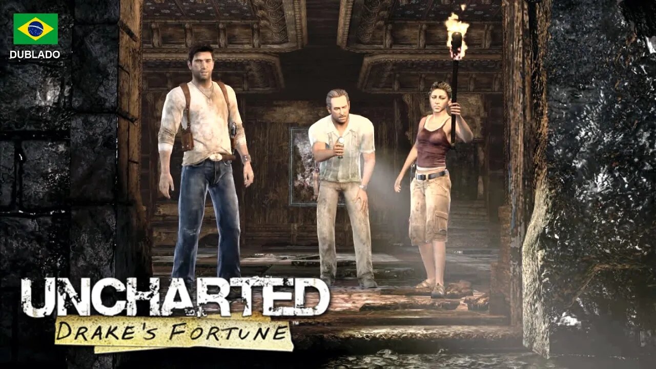 Uncharted Drake's Fortune #9 - Subterrâneo ! (PS4 Dublado em Português - BR)