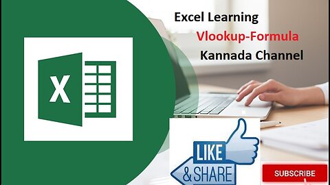 Vlookup Formula in Excel Tutorial Excel Formulas and Functions Tutorial-Kannada Channel