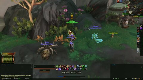 World of Warcraft Dragonflight Dragon Isles Herbalism