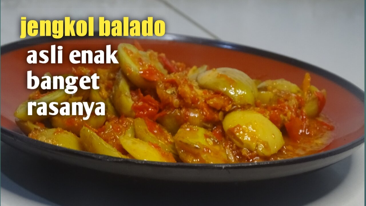Jengkol Balado an Indonesian food that many people like