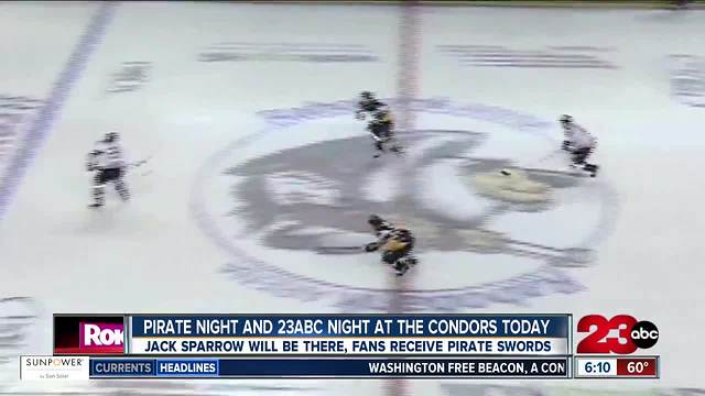 It's Pirate Night for the Bakersfield Condors and 23ABC Night