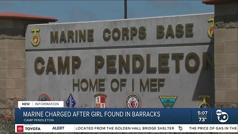 Military prosecutors charge Camp Pendleton Marine with sexual assault of minor