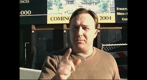 Report by Alex Jones on Plans to Demolish Susanna Dickinson's Home(Alamo Survivor)(Classic 2001)