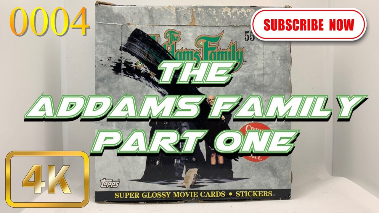 the[CARD]curator [0004] 'The Addams Family' (1991) Trading Cards 1 of 6 [#theaaddamsfamily]