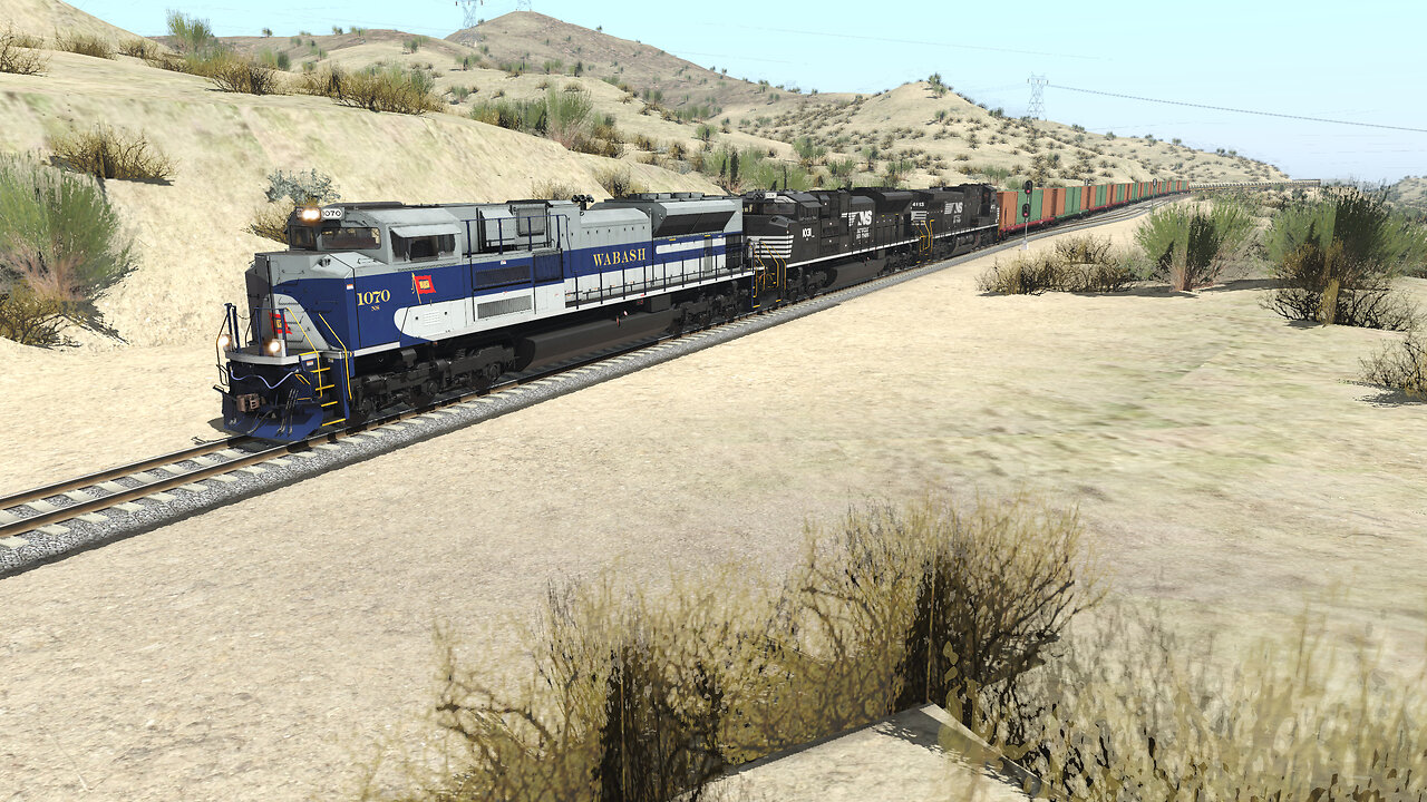 Trainz Plus Railfanning in the Desert - Part 6: DOD Moves!