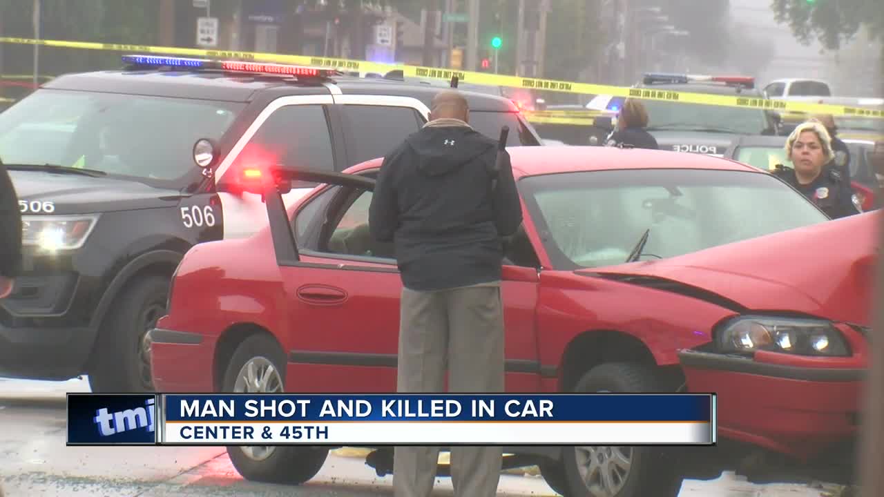 Man shot and killed while driving on Sunday