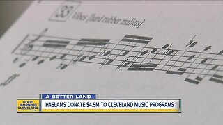 Haslams donate $4.5 million to music programs in NEO