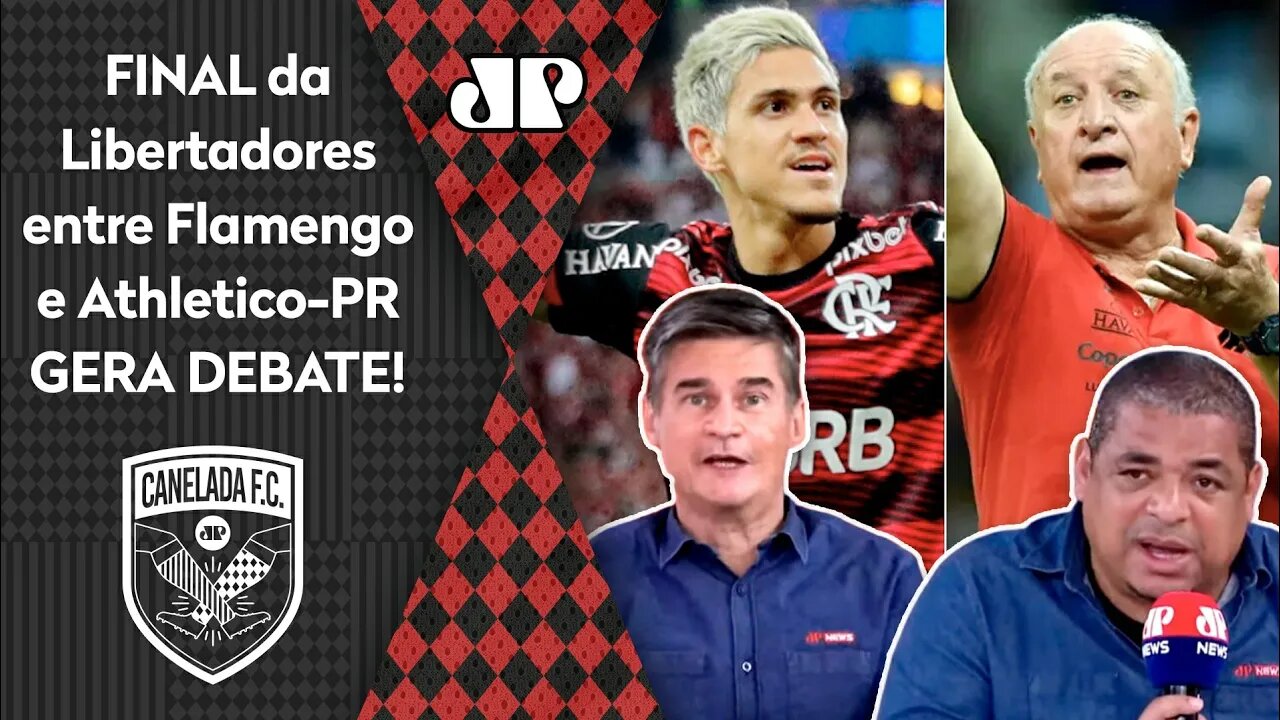 "Ó! EU ACHO que o Felipão NA FINAL contra o Flamengo vai..." Decisão da Libertadores GERA DEBATE!