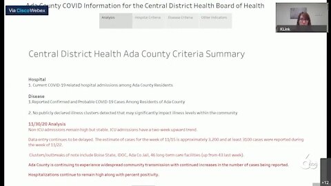 CDH Advisory May Become Order