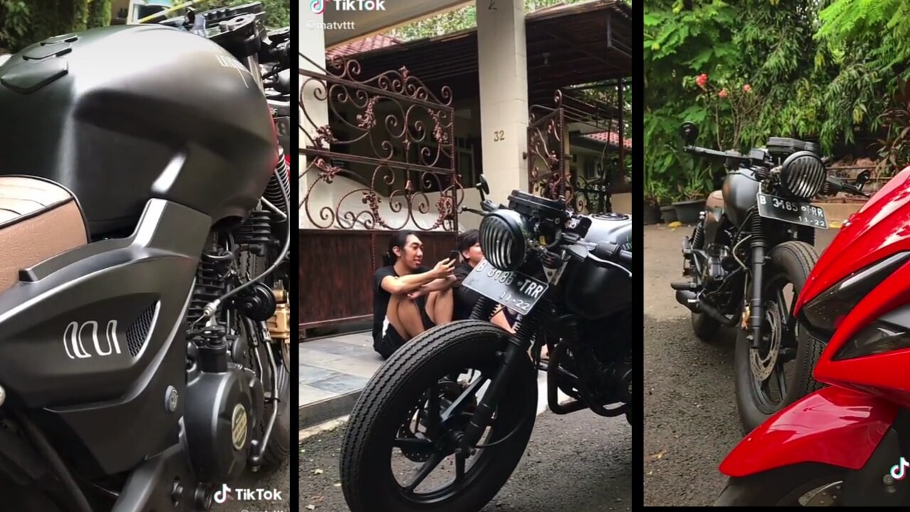 Custom bike motor so cool and interesting