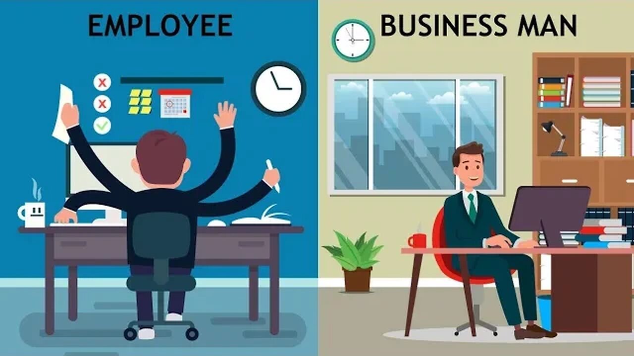 Salaried Vs Business Owner #youtube #business #salary #motivation #businessowner #business