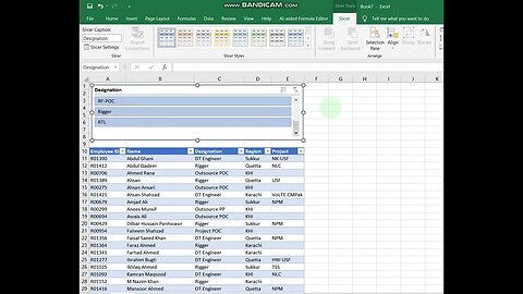 New way to filter your data #slicer #excel #formulaexcel #tutorialforbeginners #boost