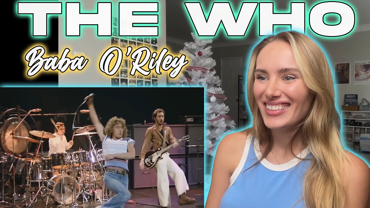 The Who-Baba O'Riley! Russian Girl First Time Hearing!!