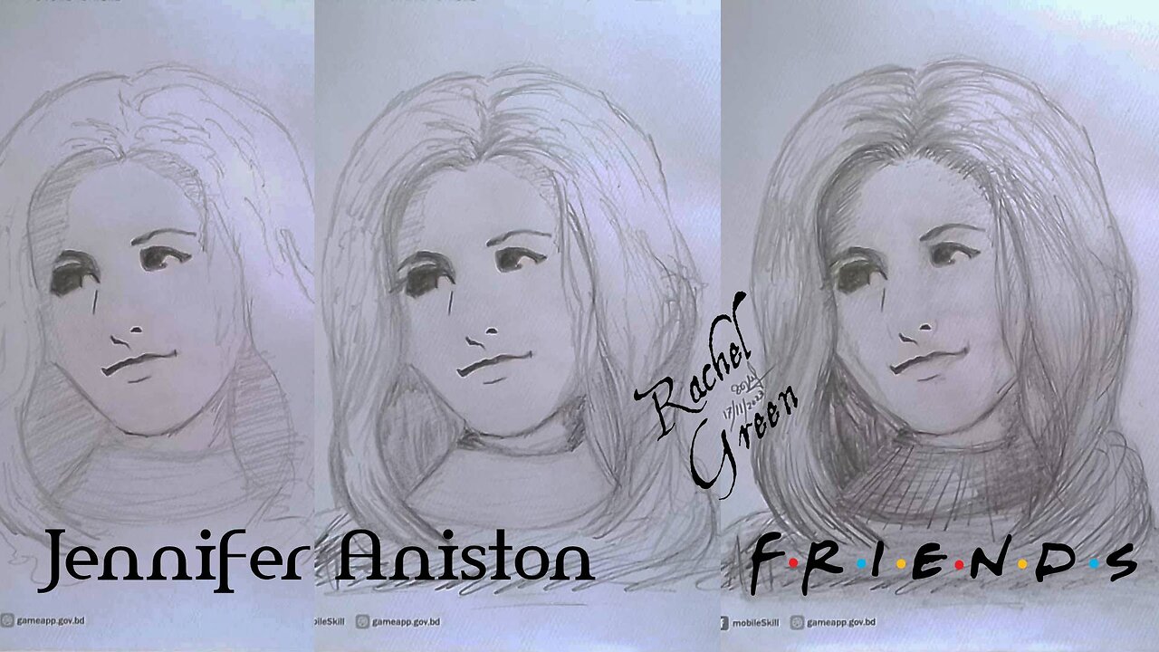 Jennifer Aniston Timelapse