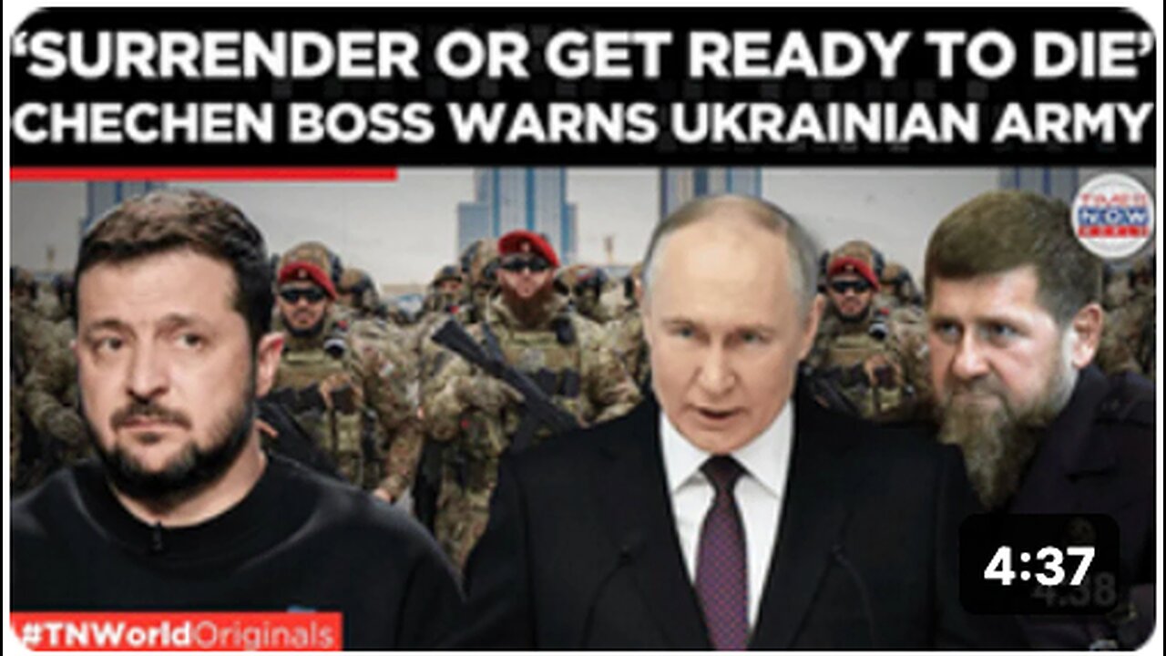 Surrender To Us Or Else…!’ Kadyrov's Unexpected Shift Leaves Ukraine In Fear!