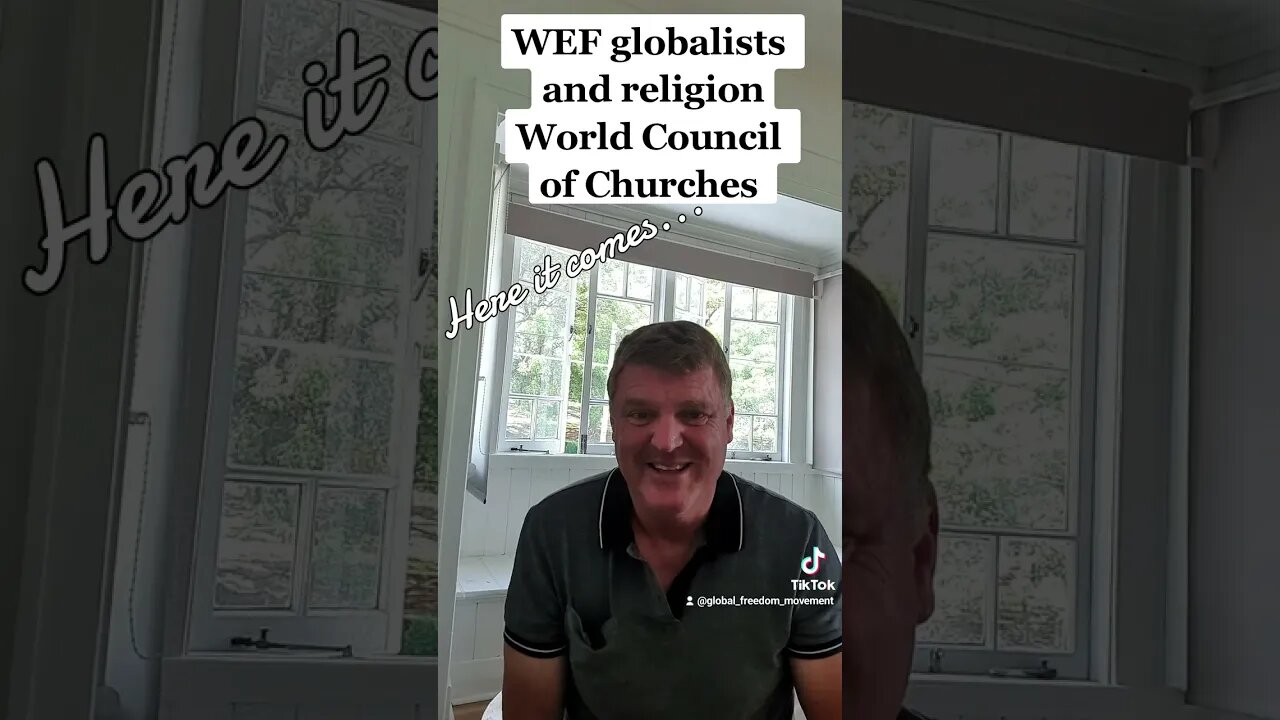 WEF globalists, religion, World Council of Churches