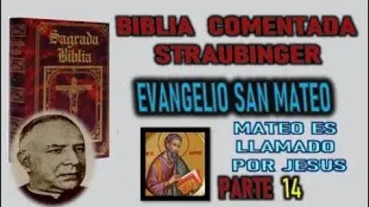 MATEO ES LLAMADO POR JESUS BIBLIA STRAUBINGER