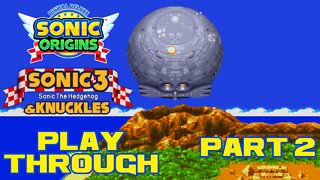 🎮👾🕹 Sonic Origins Digital Deluxe - Sonic 3 & Knuckles Part 2 - Nintendo Switch Playthrough 🕹👾🎮 😎Benjamillion