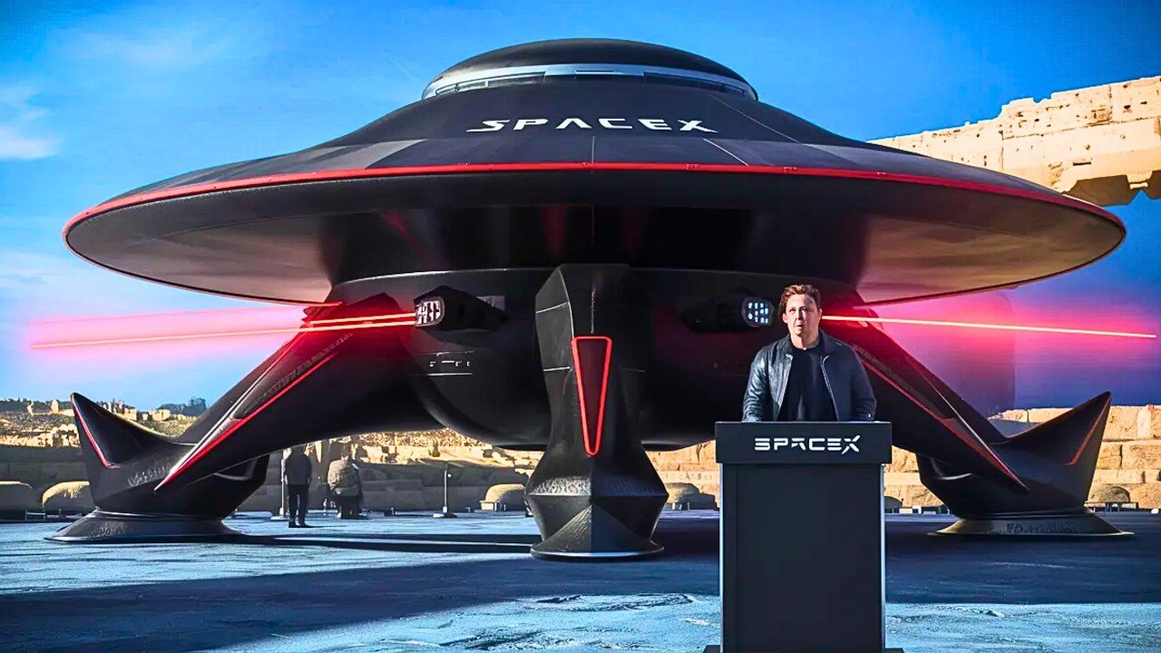 Elon Musk Is Testing TOP SECRET UFO Fighter Jet That Defies Physics!