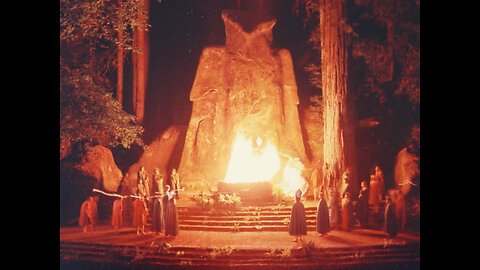 BOHEMIAN GROVE! WORLD LEADERS HOMOSEXUAL SEX & HUMAN SACRIFICE!