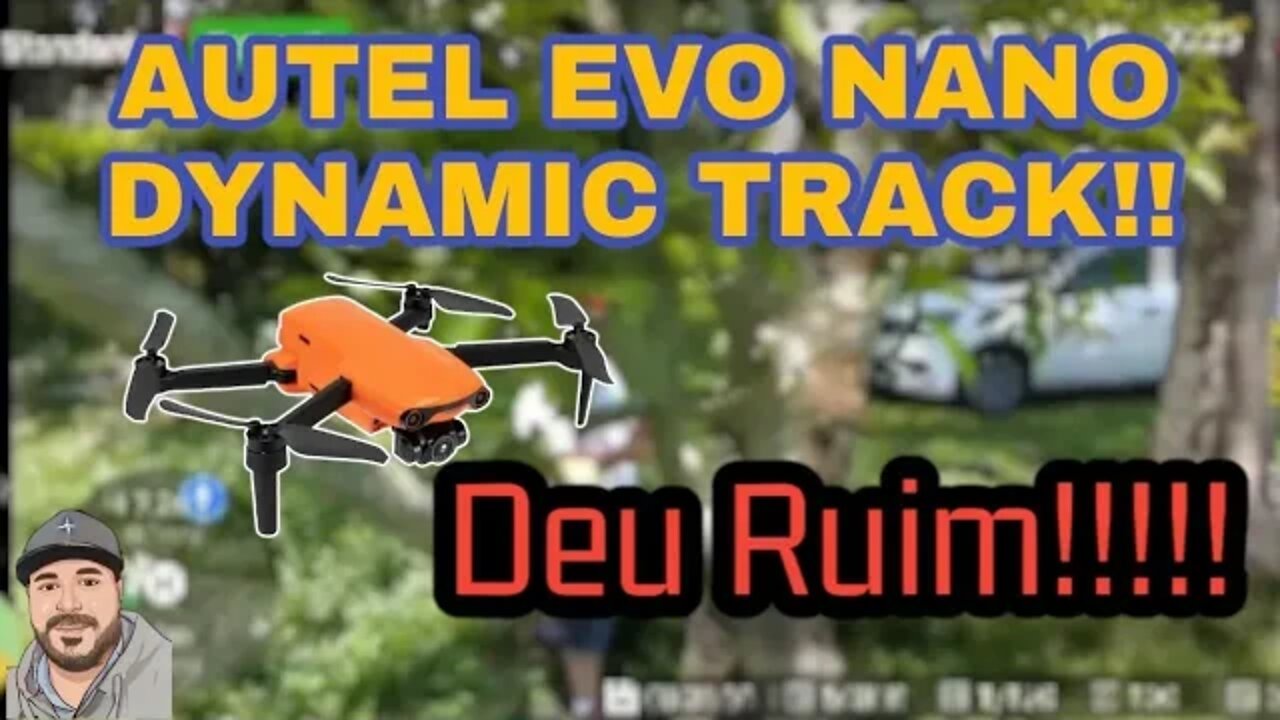 Testando DYNAMIC TRACK Autel Evo Nano Deu Ruim!!