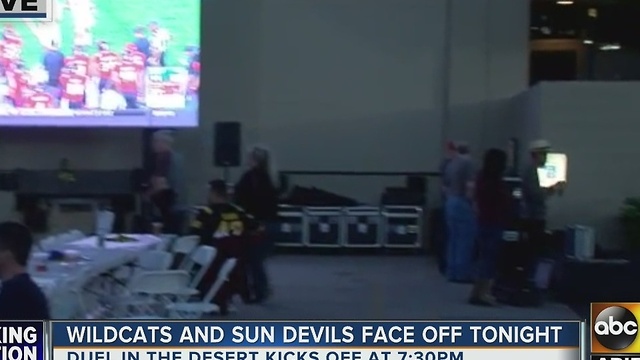 Watch party in Tempe as ASU, UA football game set to begin