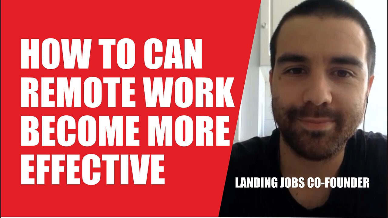 Recruiting Industry Head reveals Tips for ffective Remote Work!