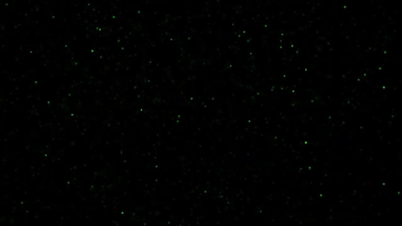 Green Galaxy Animation Background