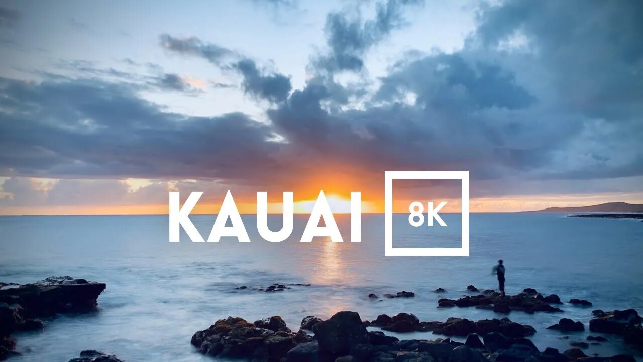 8K Relaxing Ocean Sounds in Kauai, Hawaii, ASMR 2 Hours