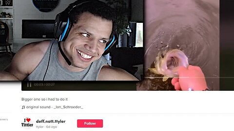 Tyler1 Reacts to Funny TikTok Video