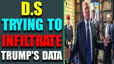 POTUS ISSUES A WARNING! D.S TRYING TO INFILTRATE HIS DATA - TRUMP NEWS