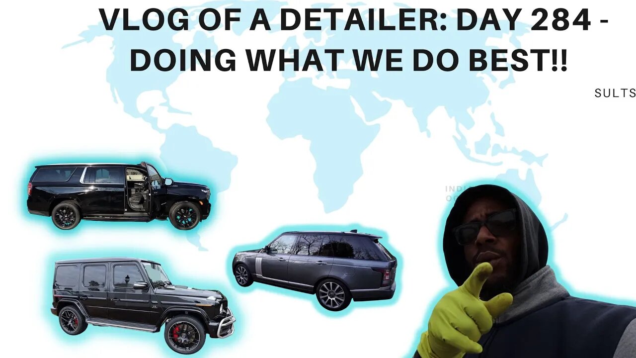 VLOG OF A DETAILER: DAY 284 - NASHVILLE DETAILING - MOBILE DETAILING RANGE ROVER AUTOBIOGRAPHY - ONE
