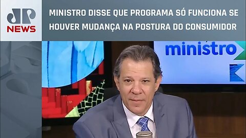 Haddad sobre Desenrola Brasil: “Governo quer baixar juros do crédito rotativo”