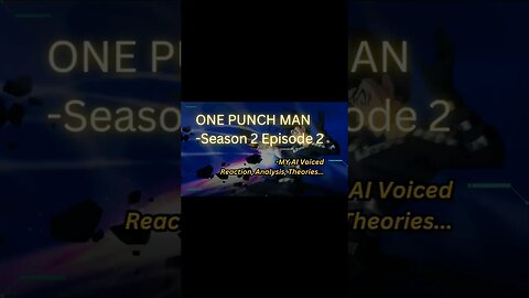 one punch man reaction harsh&blunt s2 episode 2 voice short