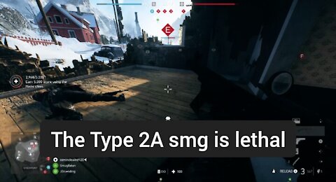 The Type 2A smg is lethal — Battlefield 5