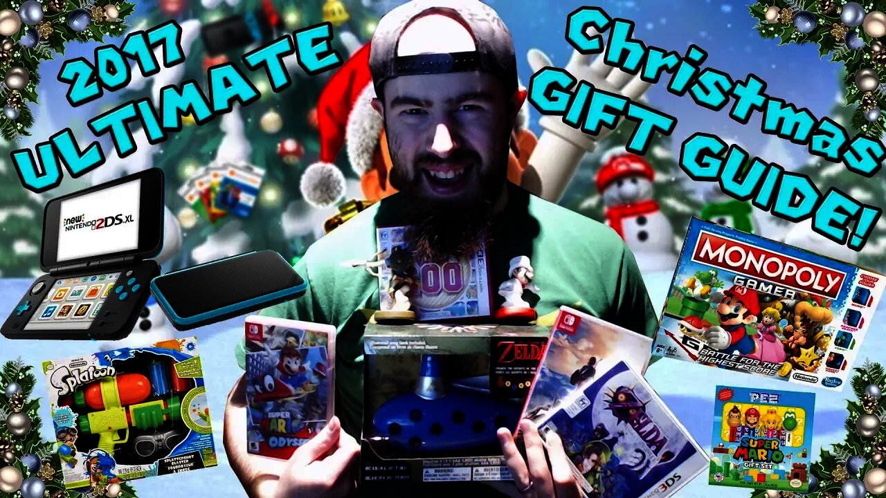 Nintendo ULTIMATE 2017 Christmas Holiday Gift Guide! (The Best Nintendo Gifts)