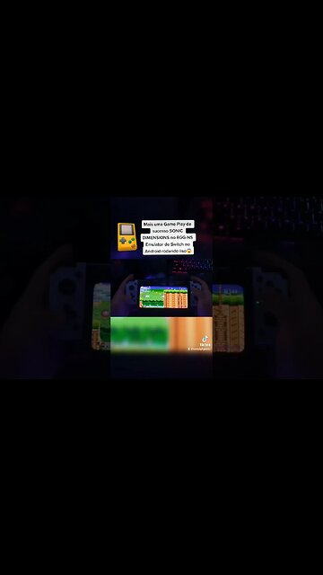 SONIC DIMENSIONS rodando liso no Egg NS Emulator Switch Android 4.0.8 está incrível 😱