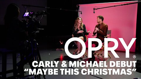 Carly Pearce & Michael Bublé Debut A Special Christmas Collab "Maybe This Christmas" in the circle.