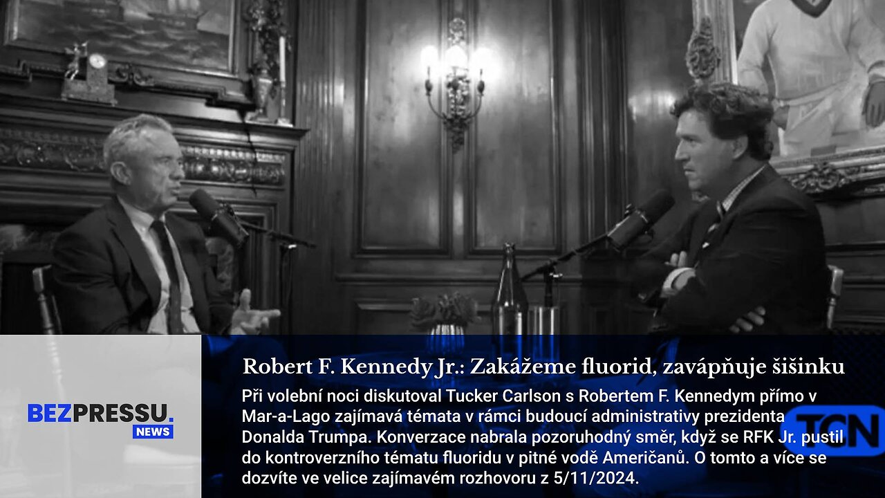 Robert F. Kennedy Jr.: Zakážeme fluorid, zavápňuje šišinku