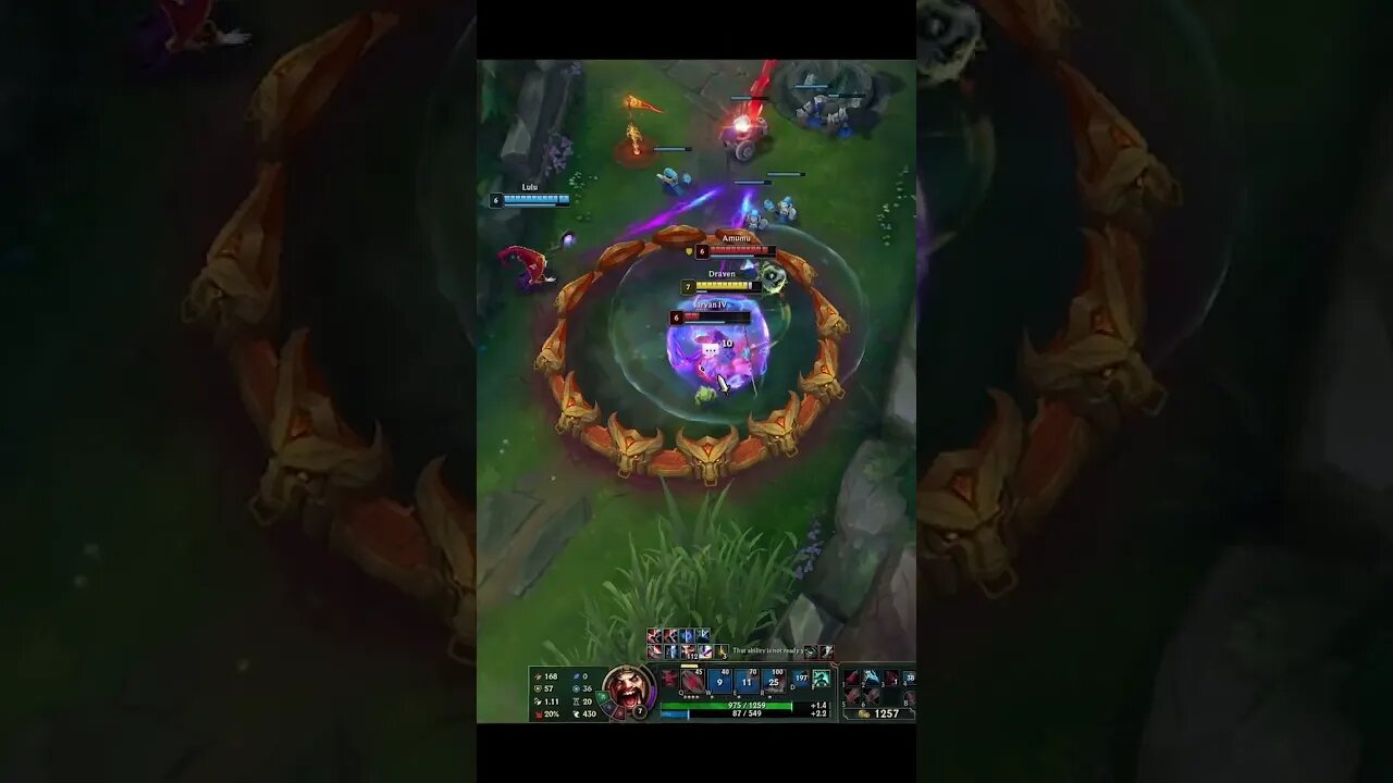Draven DOMINATES bot lane with expertise- League of Legends #shorts