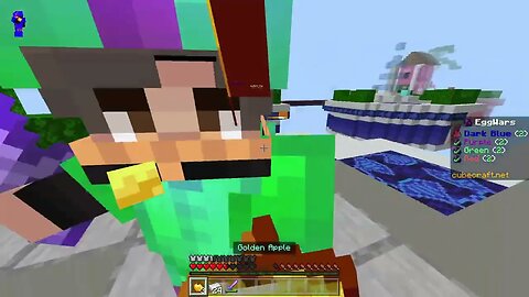 folded like bootleggers in Cubecraft Eggwars