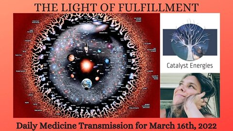 THE LIGHT OF FULFILLMENT - Daily Medicine Transmission for March 16th, 2022