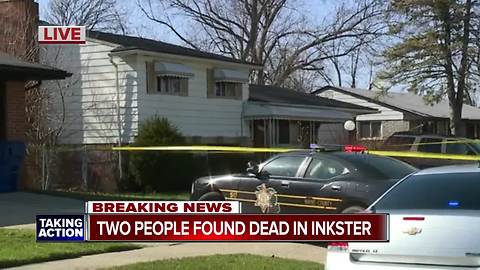 Two people found dead in Inkster, police say