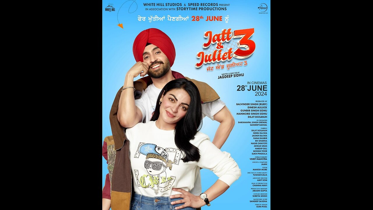 Jatt & Juliet 3 2024 Punjabi Trailer