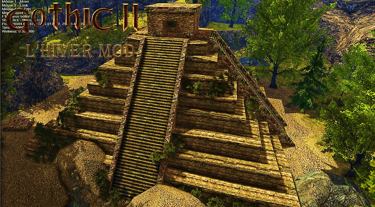 Gothic 2(L'Hiver Mod) Chapter 2 - Mage Path Part 2 - Ring of Water (All Quests,No Commentary)