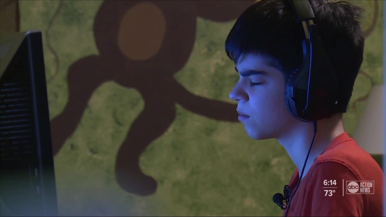 Video game for blind children designed by 12-year-old Valrico whizkid with hearing loss