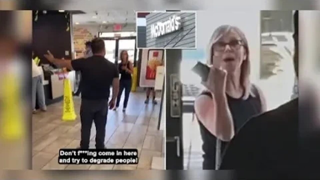 Gina Aiello California Dental Office Worker Is FIRED After RACIST Tirade In McDonald's